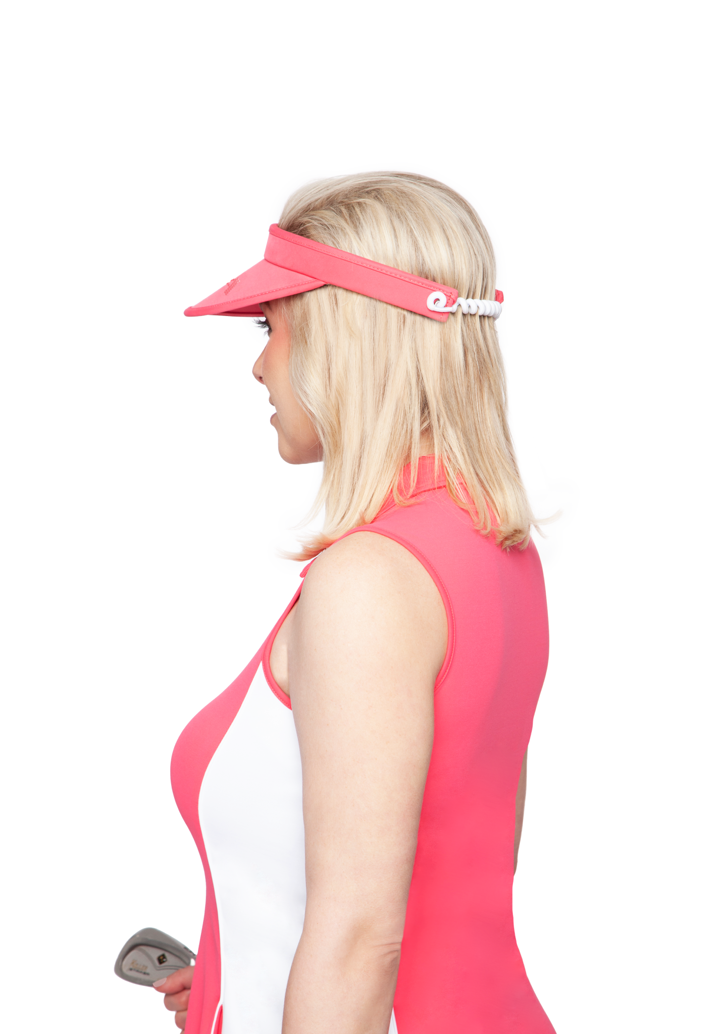 Golfabella Visor - pink - side view