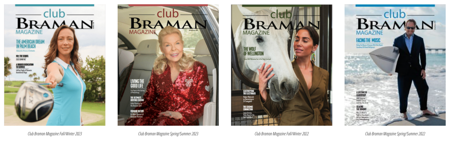 Club Braman Magazine - Featuring Golfabella CEO