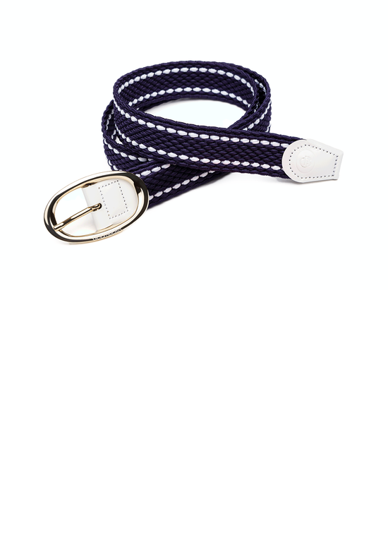 Load image into Gallery viewer, Triumph Golf Belt Navy
